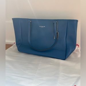 Coach saffiano leather medium tote